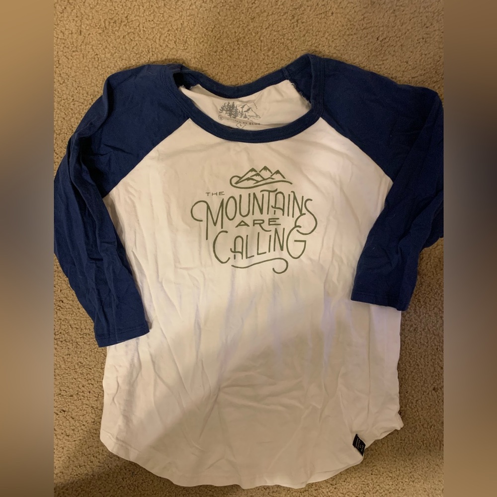 Baseball tee shirt